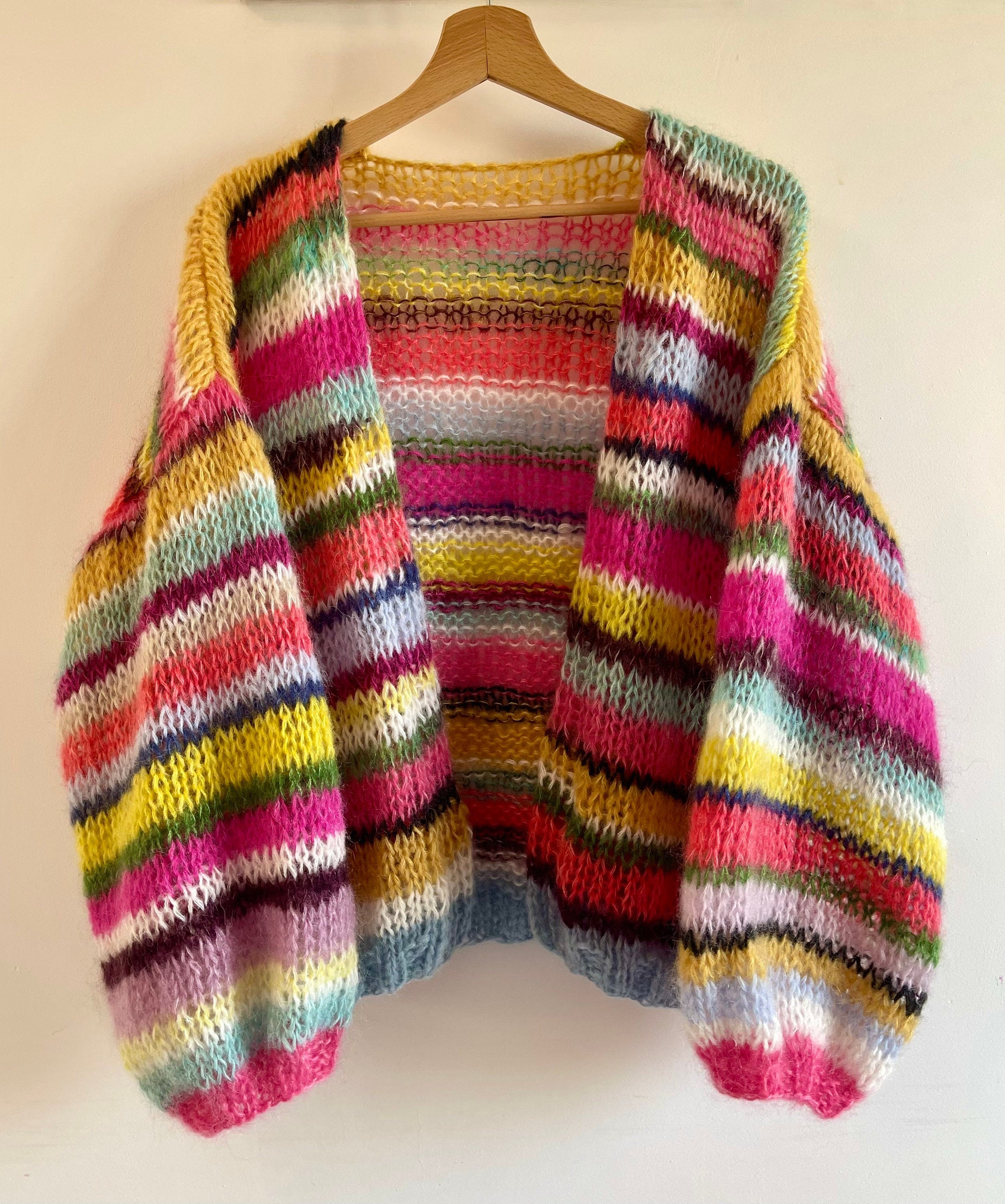 Colourful cardigan cheap